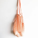 Load image into Gallery viewer, Reusable Organic Cotton Mesh Bag (Long Handle)
