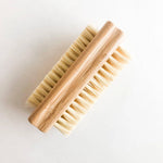 Load image into Gallery viewer, Natural Bamboo Nail Brush - Plastic Free Nail Brush
