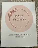 Load image into Gallery viewer, Daily Planter Plant Care Journal
