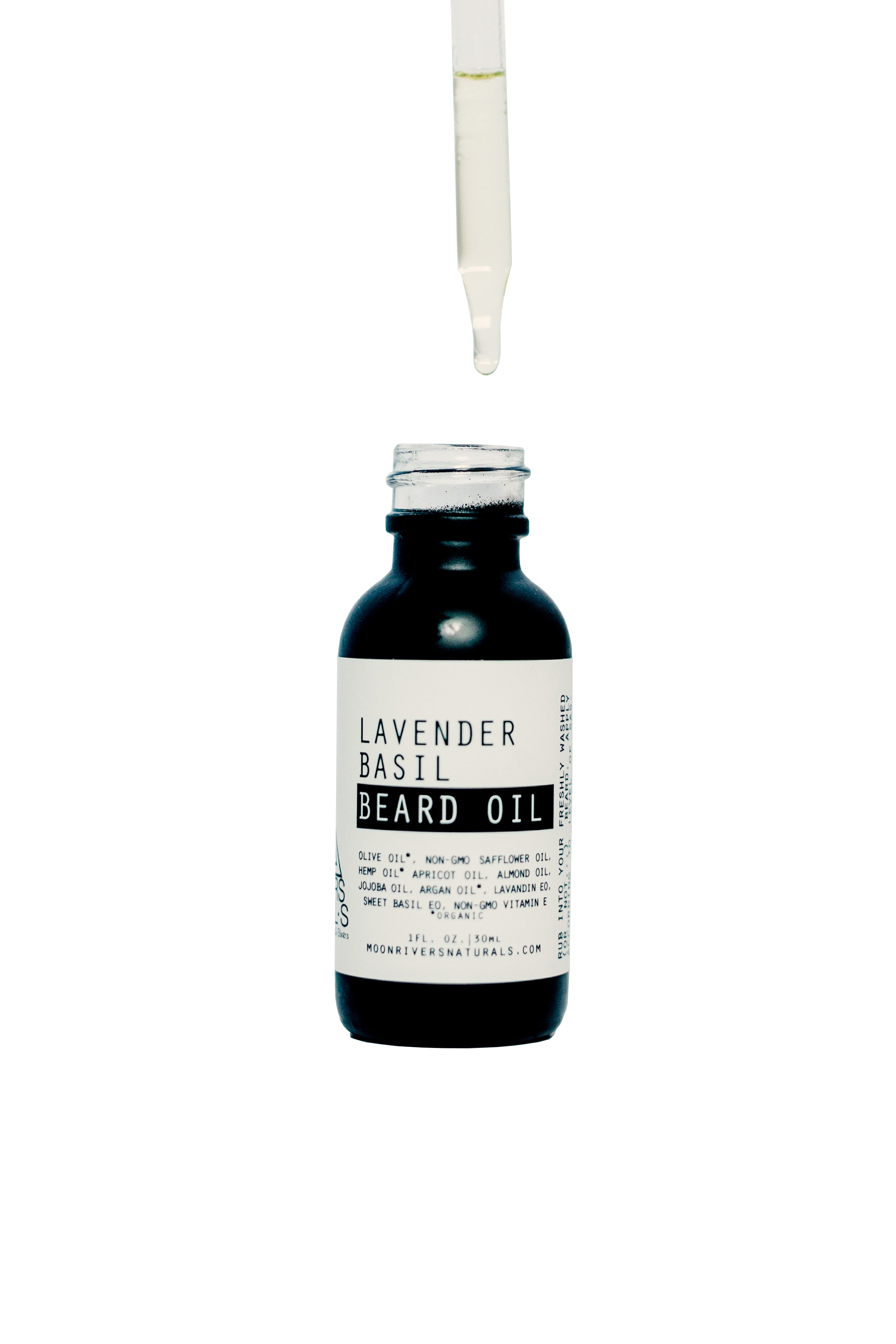 Lavender + Basil Beard Oil