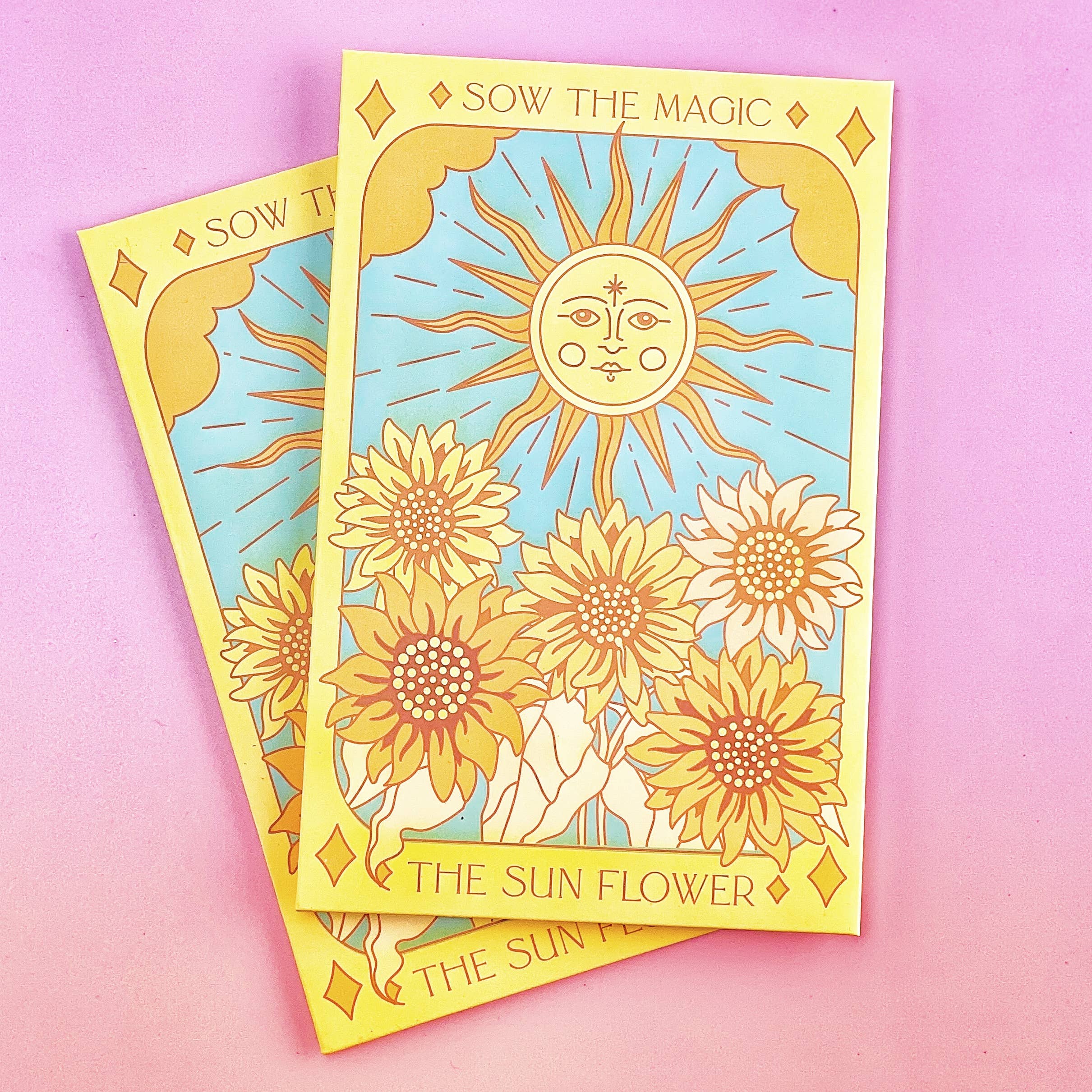 The Sunflower (Ring of Fire) Tarot Garden + Gift Seed Packet